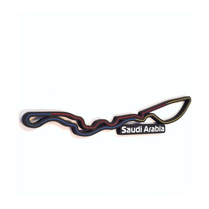 Saudi Arabia Grand Prix track with sectors - MyLoveForCars