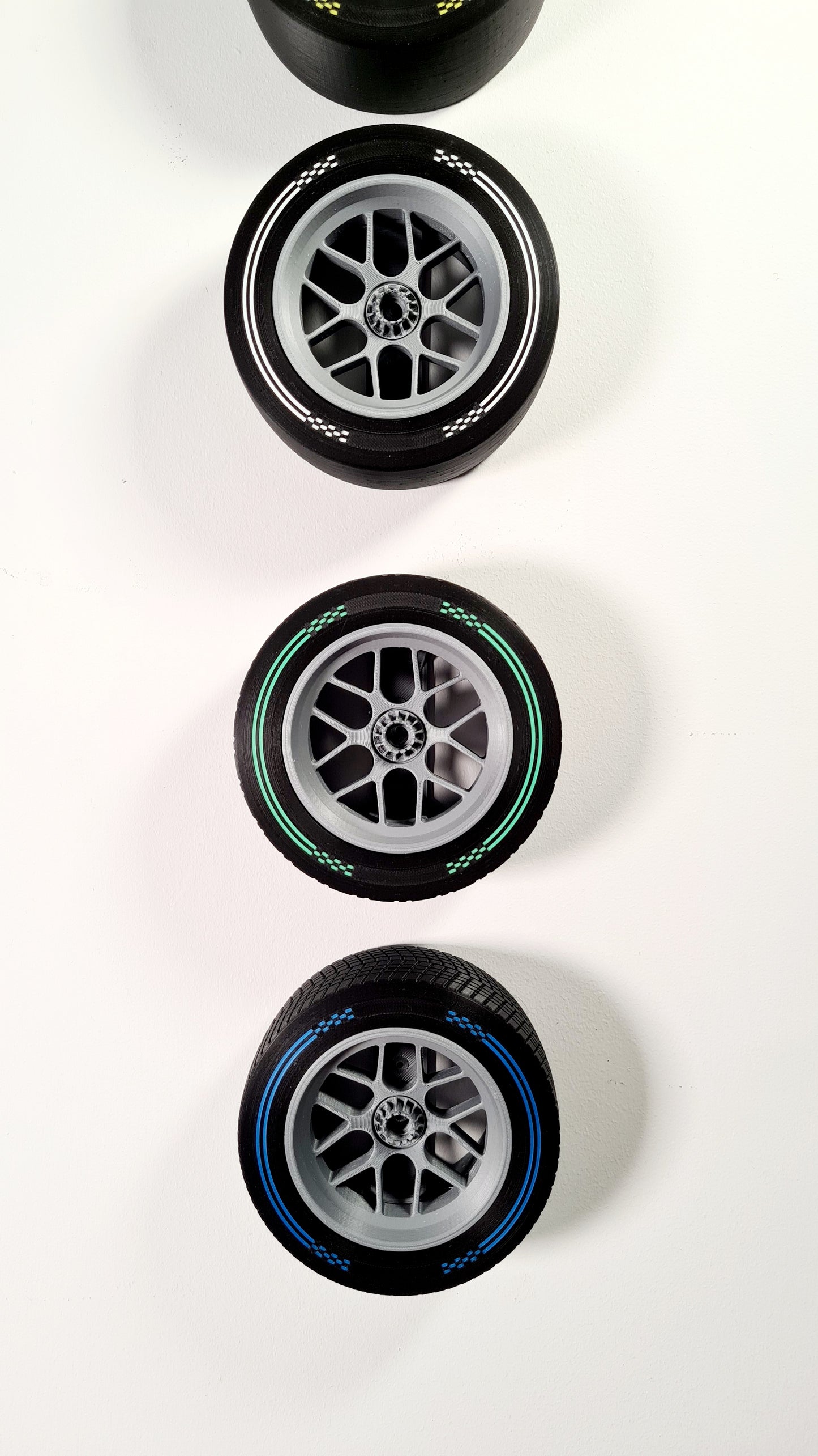 Customizable F1 INTER Tyre - Wheel Replica — Green Edition 2026