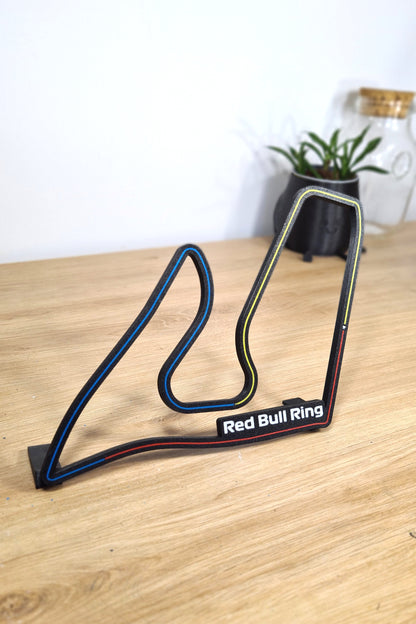 Red Bull Ring Grand Prix track with sectors